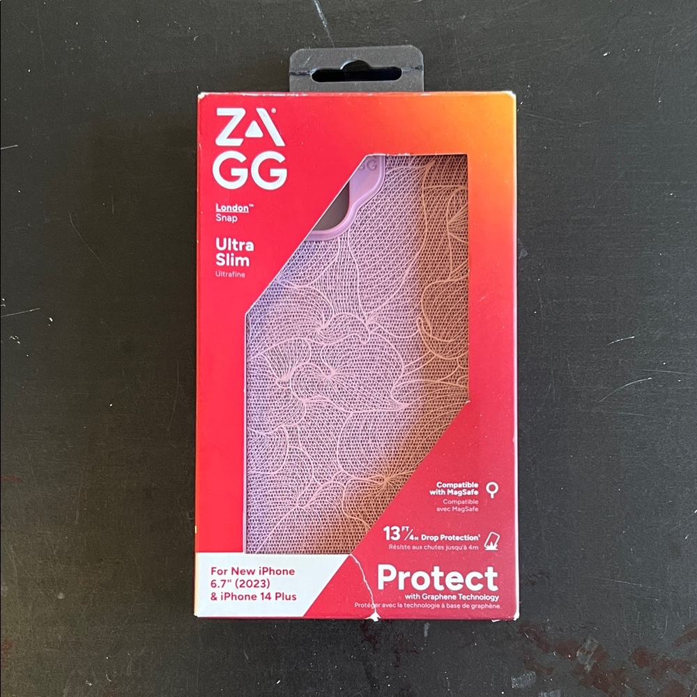 ZAGG Ultra Slim Case for iPhone 14 Plus - Pink